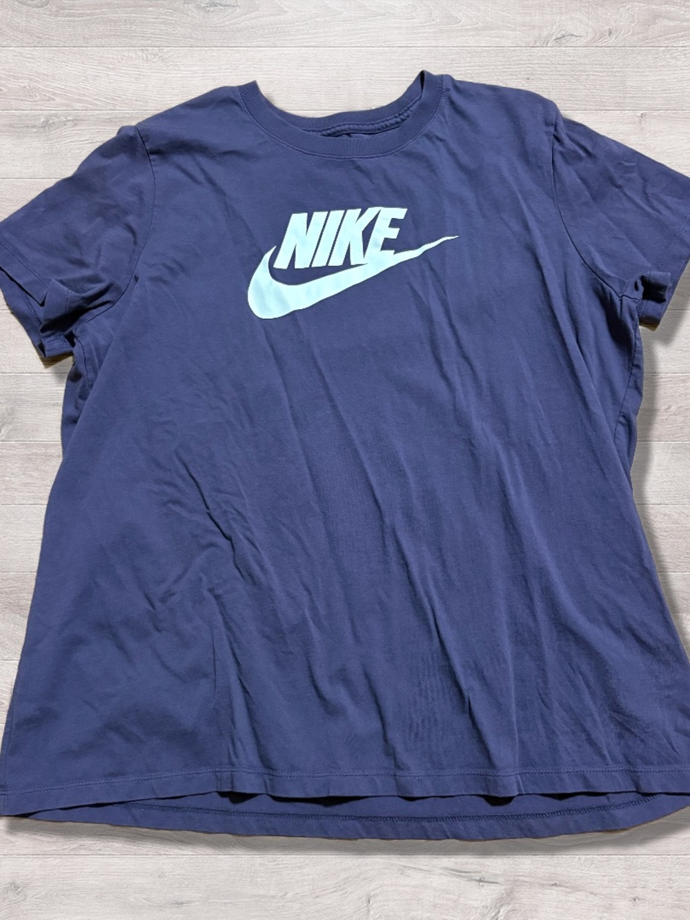 Purple Blue The Nike Tee Shirt Women’s XXL Gym Workout Activewear